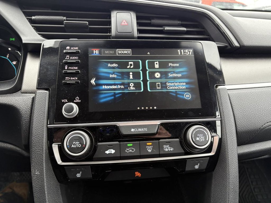 Honda Civic LX JAMAIS ACCIDENTÉ I CARPLAY I SIEGES CHAUFFANTS I CAMERA I SECURITE ACTIVE 2019 à , Québec - 7 - w1024h768px
