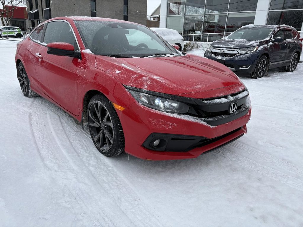 2020 Honda Civic Sport 2 PORTES I MANUELLLE I CARPLAY I MAGS I TOIT OUVRANT I SIEGES CHAUFFANTS I in , Quebec - 2 - w1024h768px