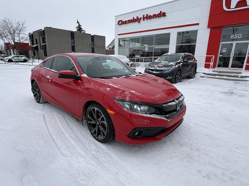 2020 Honda Civic Sport 2 PORTES I MANUELLLE I CARPLAY I MAGS I TOIT OUVRANT I SIEGES CHAUFFANTS I in , Quebec - 1 - w1024h768px