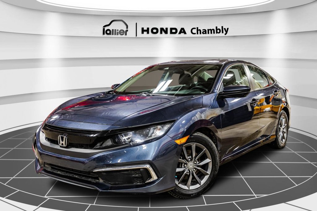 2020 Honda Civic EX I TOIT OUVRANT I MAGS I CARPLAY I SIEGES CHAUFFANTS I SECURITE ACTIVE I DEMARREUR in Montréal, Quebec - 1 - w1024h768px