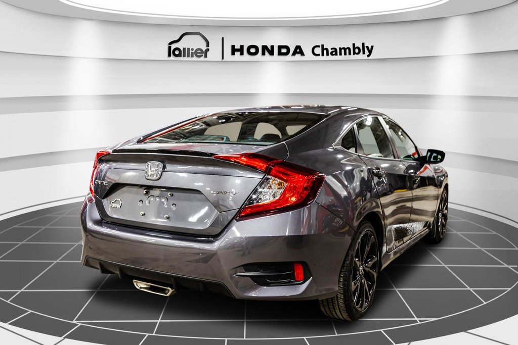 2021 Honda Civic Sport 1 PROPRIO I JAMAIS ACCIDENTÉ I TAUX 5.99% I TOIT OUVRANT I MAGS I DEMARREUR I SECURITE ACTIVE in Montréal, Quebec - 7 - w1024h768px
