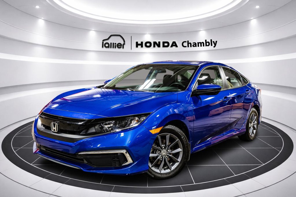 2021 Honda Civic EX 24 500 KM I TOIT OUVANT I CARPLAY I SIEGES CHAUFFANTS I MAGS I DEMARREUR I SECURITE ACTIVE in Montréal, Quebec - 1 - w1024h768px