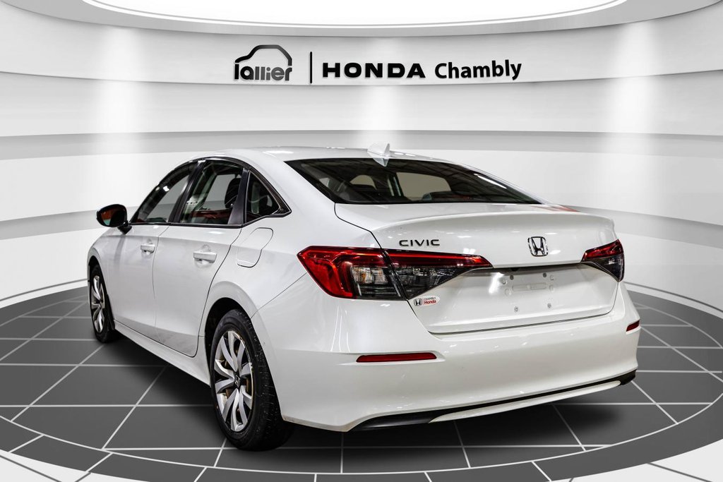 2022 Honda Civic LX JAMIS ACCIDENTÉ I CARPLAY I DEMARREUR I SIEGES CHAUFFANTS I CAMERA I SECURITE ACTIVE in , Quebec - 5 - w1024h768px