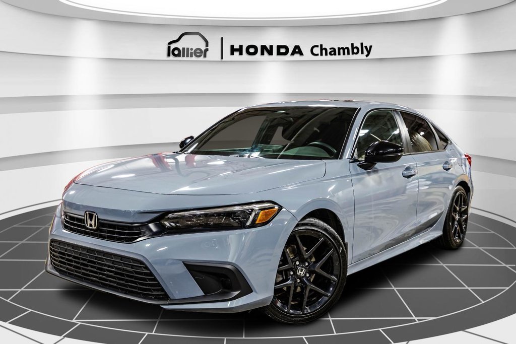 2023 Honda Civic Sport I TAUX 5.99% I TOIT OUVRANT I SIEGES ET VOLANT CHAUFFANTS I CARPLAY I SECURITÉ ACTIVE in Montréal, Quebec - 1 - w1024h768px
