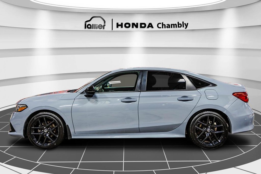 2023 Honda Civic Sport I TAUX 5.99% I TOIT OUVRANT I SIEGES ET VOLANT CHAUFFANTS I CARPLAY I SECURITÉ ACTIVE in Montréal, Quebec - 4 - w1024h768px
