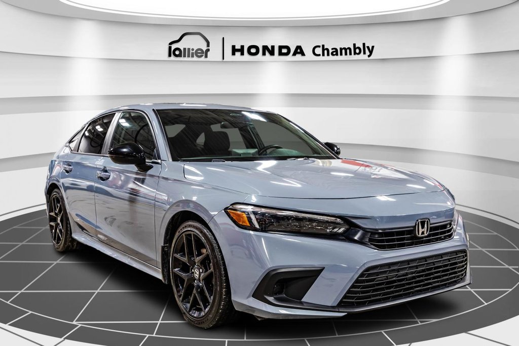 2023 Honda Civic Sport I TAUX 5.99% I TOIT OUVRANT I SIEGES ET VOLANT CHAUFFANTS I CARPLAY I SECURITÉ ACTIVE in Montréal, Quebec - 7 - w1024h768px