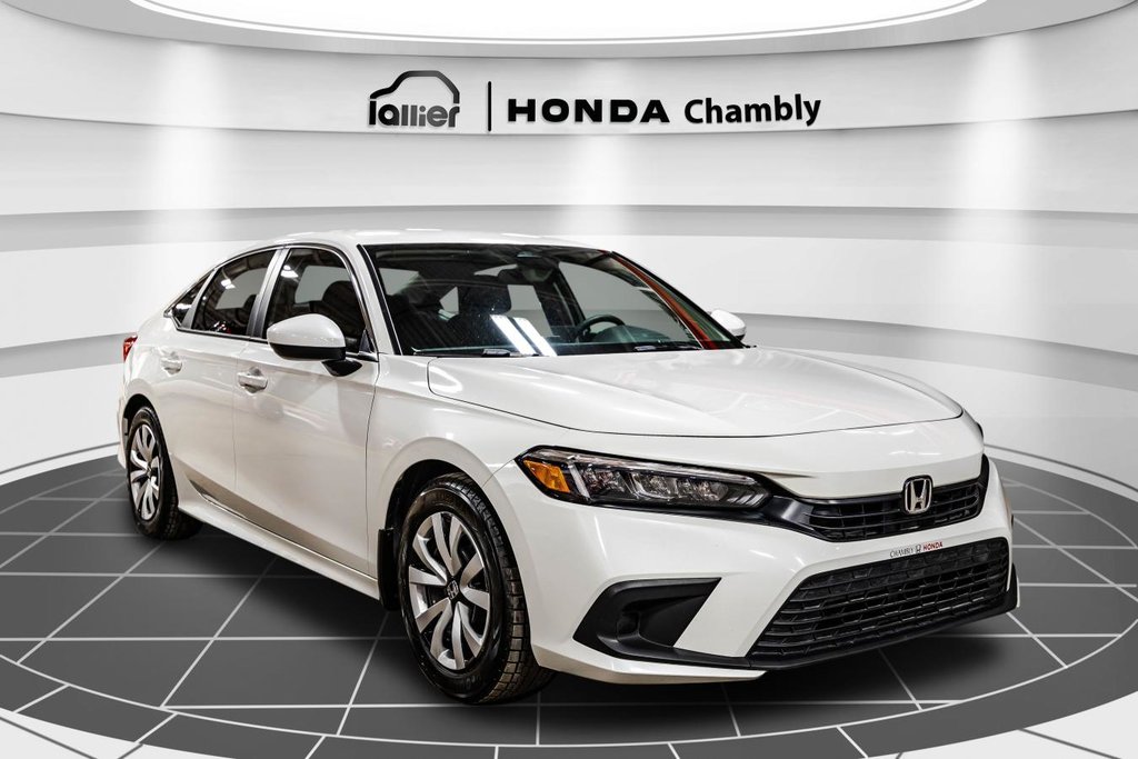 2024 Honda Civic LX 1 PROPRIO I JAMAIS ACCIDENTÉ I CARPLAY I DEMARREUR I SIEGES CHAUFFANTS I CAMERA I SECURITE ACTIVE in , Quebec - 9 - w1024h768px