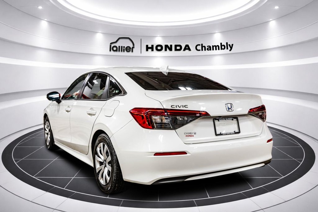 2024 Honda Civic LX-B 1 PROPRIO I JAMAIS ACCIDENTÉ I SIEGES CHAUFFANTS I CARPLAY I DEMARREUR I  SECURITE ACTIVE in Montréal, Quebec - 5 - w1024h768px