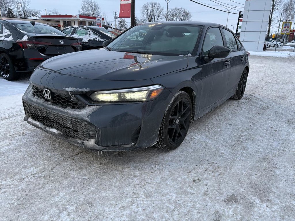 Honda Civic Sport eCVT 15 000 KM I 200 HP I TOIT I MAGS I SIEGES CHAUFFANTS I DEMARREUR I CARPLAY 2025 à , Québec - 3 - w1024h768px