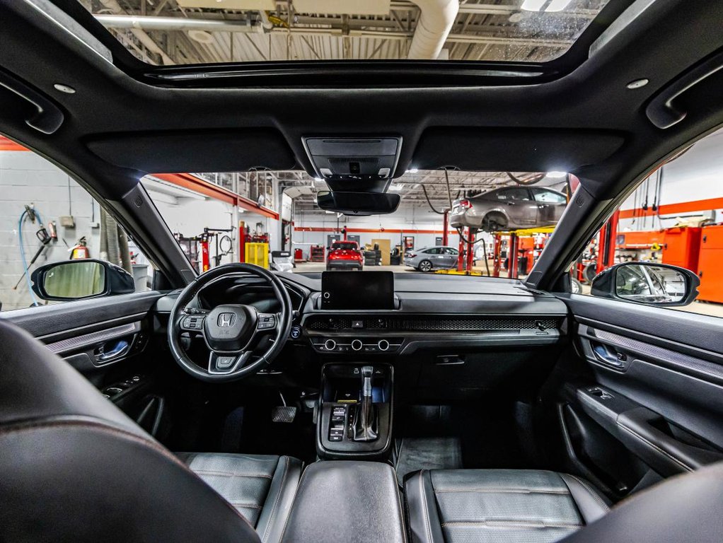 Honda CR-V Hybrid EX-L AWD I CUIR I SIEGES ET VOLANTS CHAUFFANTS I TOIT OUVRANT I DEMARREUR I MAGS I SECURITE ACTIVE 2025 à Montréal, Québec - 15 - w1024h768px