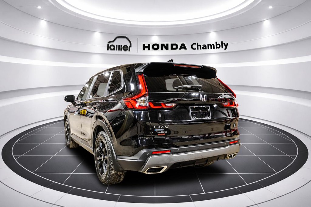 Honda CR-V Hybrid EX-L AWD I CUIR I SIEGES ET VOLANTS CHAUFFANTS I TOIT OUVRANT I DEMARREUR I MAGS I SECURITE ACTIVE 2025 à Montréal, Québec - 5 - w1024h768px