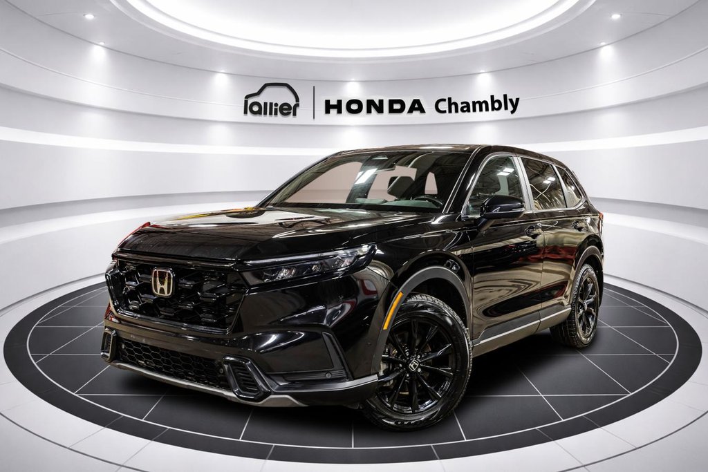 Honda CR-V Hybrid EX-L AWD I CUIR I SIEGES ET VOLANTS CHAUFFANTS I TOIT OUVRANT I DEMARREUR I MAGS I SECURITE ACTIVE 2025 à Montréal, Québec - 1 - w1024h768px