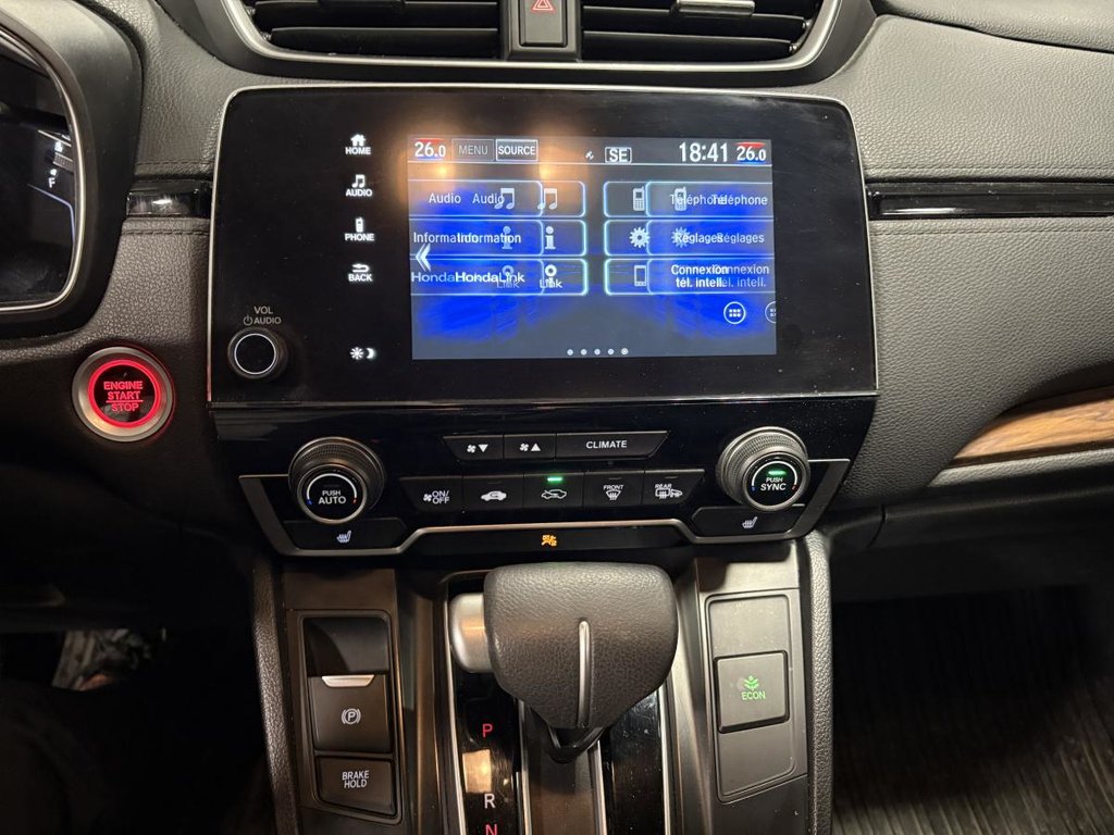Honda CR-V EX AWD I CARPLAY I MAGS I TOIT OUVRANT I SIEGES CHAUFFANTS I CAMERA I DEMARREUR I SECURITE ACTIVE 2017 à , Québec - 11 - w1024h768px
