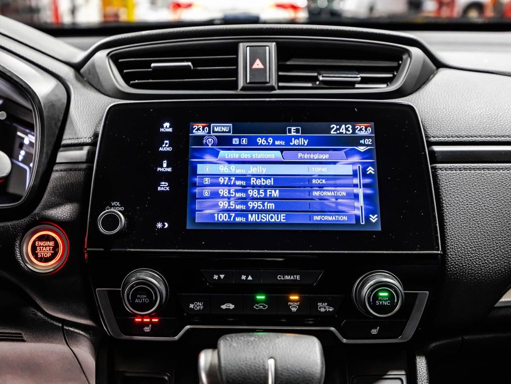 2018 Honda CR-V LX AWD JAMAIS ACCIDENTÉ I CARPLAY I SIEGES CHAUFFANTS I MAGS I DEMARREUR I CAMERA I SECURITE ACTIVE in , Quebec - 23 - w1024h768px