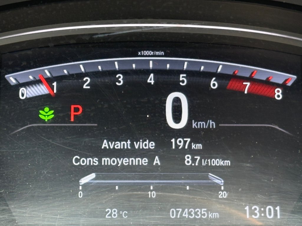 Honda CR-V Touring JAMAIS ACCIDENTÉ 2019 à , Québec - 8 - w1024h768px