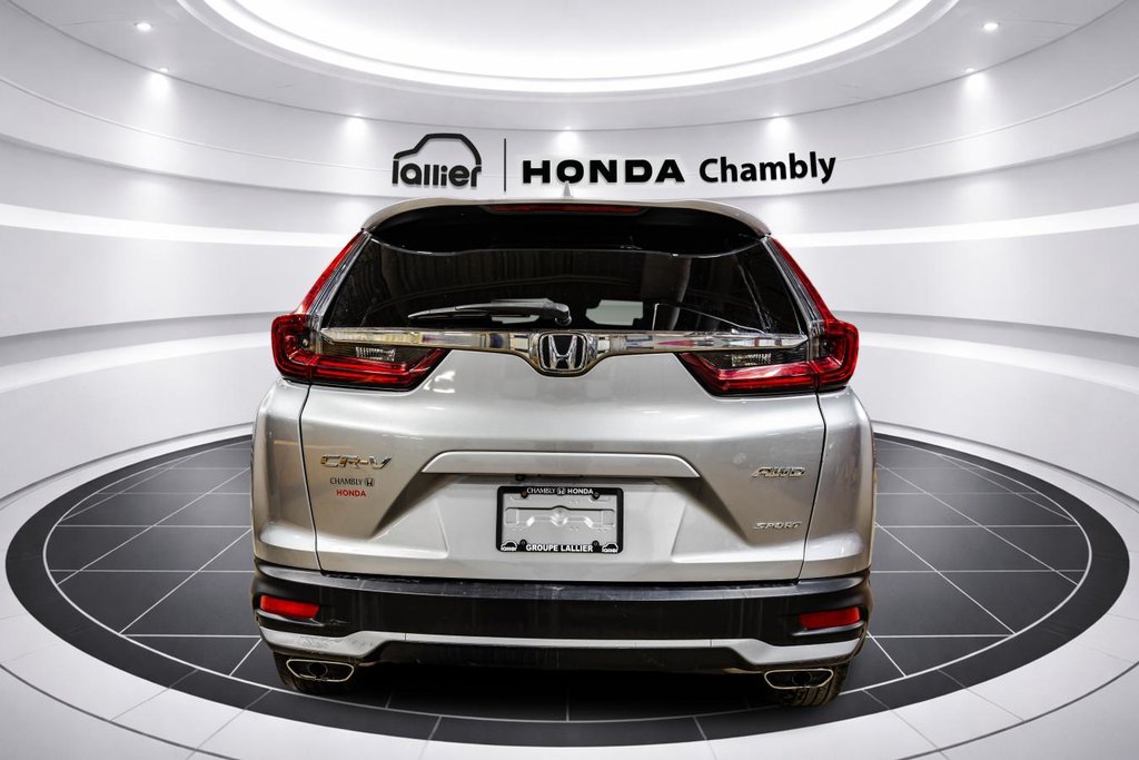 Honda CR-V Sport AWD TOIT OUVRANT I CARPLY I MAGS I SIEGES ET VOLANT CHAUFFANTS I SECURITE ACTIVE 2021 à Montréal, Québec - 6 - w1024h768px