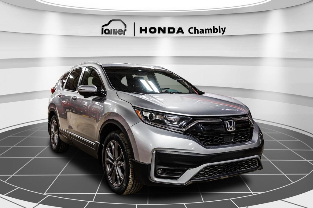 Honda CR-V Sport AWD CARPLAY I TOIT OVRANT I MAGS I DEMARREUR I SIEGES CHUAFFANTS I SECURITE ACTIVE 2021 à Montréal, Québec - 9 - w1024h768px