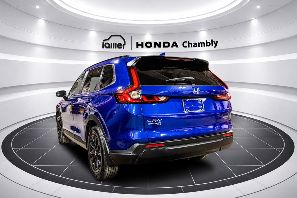Honda CR-V Sport AWD TOIT OUVRANT I MAGS I SIEGES ET VOLANT CHAUFFANTS I DEMARREUR I CARPLAY I SECURITE ACTIVE 2024 à Montréal, Québec - 5 - w1024h768px