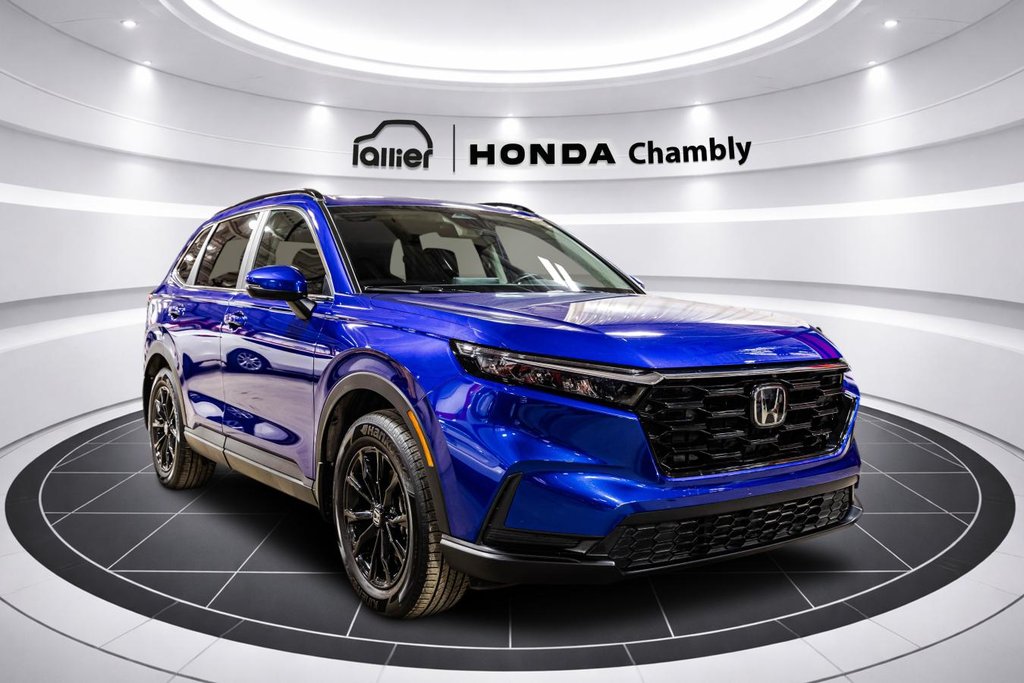 Honda CR-V Sport AWD TOIT OUVRANT I MAGS I SIEGES ET VOLANT CHAUFFANTS I DEMARREUR I CARPLAY I SECURITE ACTIVE 2024 à Montréal, Québec - 9 - w1024h768px