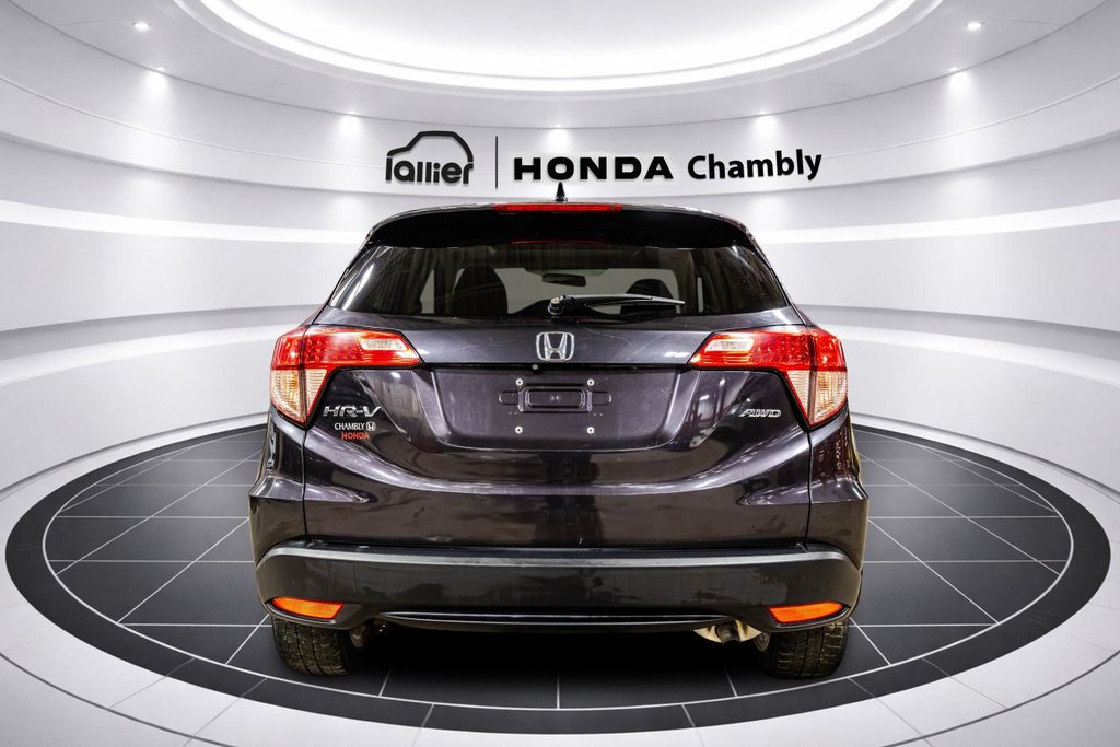 2016 Honda HR-V EX AWD SIEGES CHAUFFANTS I TOIT OUVRANT I BLUETOOTH I CAMERA in Montréal, Quebec - 6 - w1024h768px