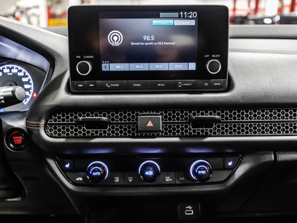 2023 Honda HR-V Sport AWD CARPLAY I SIEGES ET VOLANT CHAUFFANTS I  MAGS I DEMARREUR I TOIT OUVRANT I SECURITE ACTIVE in Montréal, Quebec - 21 - w1024h768px