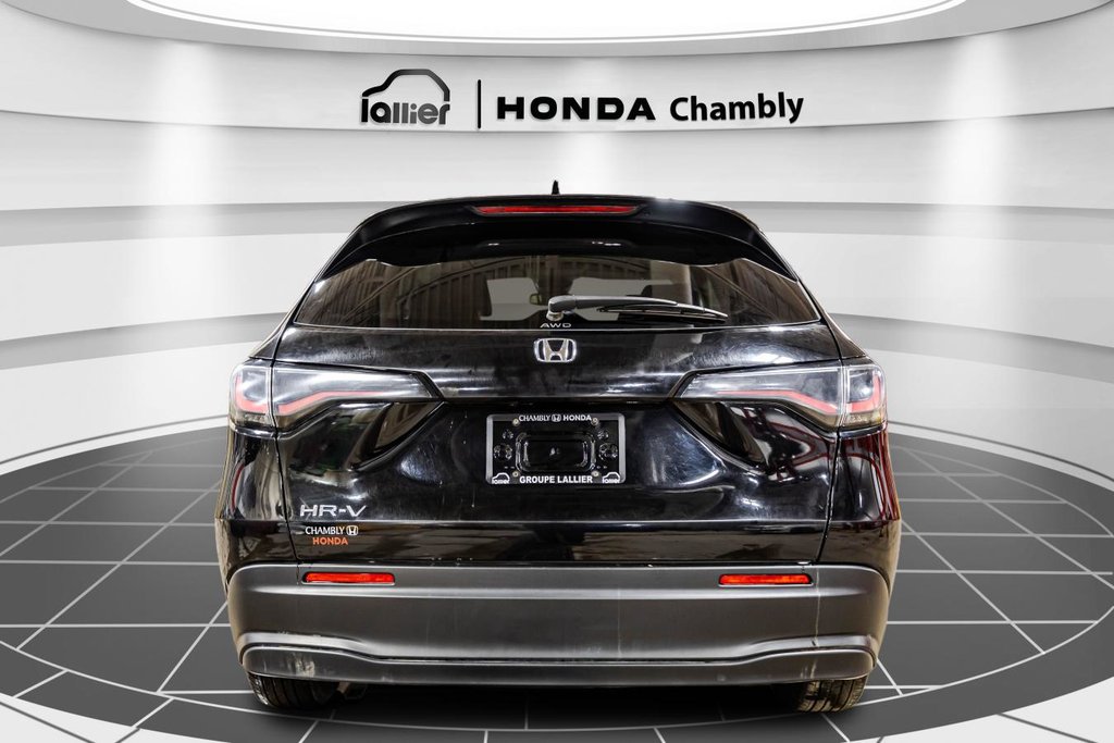 Honda HR-V LX-B AWD CARPLAY  I MAGS I SIEGES CHAUFFANTS I DEMARREUR I CAMERA I SECURITE ACTIVE 2024 à Montréal, Québec - 6 - w1024h768px