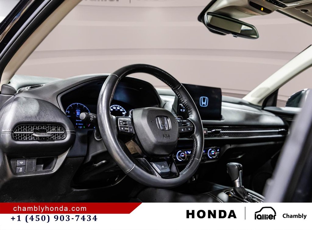 2024 Honda HR-V EX-L Navi  AWD CARPLAY I CUIR I TOIT OUVRANT I GRPS I SIEGES ET VOLANT CHAUFFANTS I SECURITE ACTIVE in Montréal, Quebec - 20 - w1024h768px