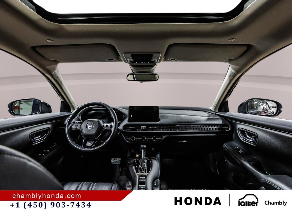 2024 Honda HR-V EX-L Navi  AWD CARPLAY I CUIR I TOIT OUVRANT I GRPS I SIEGES ET VOLANT CHAUFFANTS I SECURITE ACTIVE in Montréal, Quebec - 14 - w1024h768px