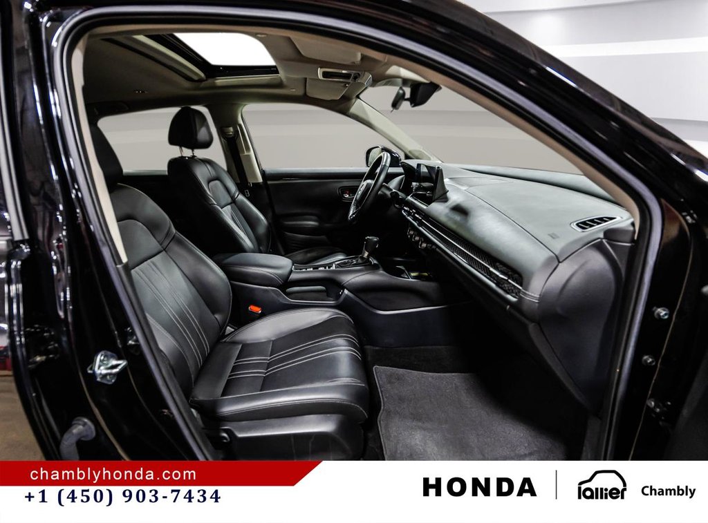 2024 Honda HR-V EX-L Navi  AWD CARPLAY I CUIR I TOIT OUVRANT I GRPS I SIEGES ET VOLANT CHAUFFANTS I SECURITE ACTIVE in Montréal, Quebec - 17 - w1024h768px