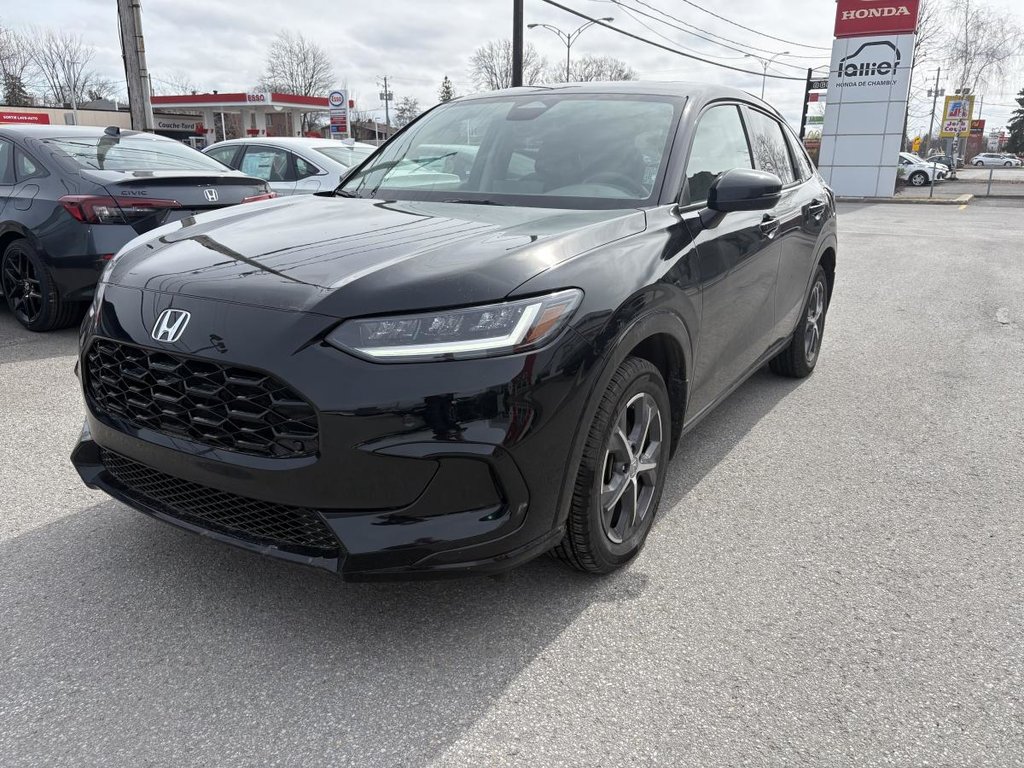 2024 Honda HR-V EX-L Navi  AWD CARPLAY I CUIR I TOIT OUVRANT I GRPS I SIEGES ET VOLANT CHAUFFANTS I SECURITE ACTIVE in Montréal, Quebec - 4 - w1024h768px