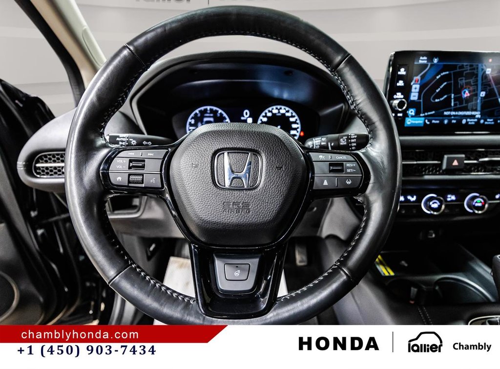 2024 Honda HR-V EX-L Navi  AWD CARPLAY I CUIR I TOIT OUVRANT I GRPS I SIEGES ET VOLANT CHAUFFANTS I SECURITE ACTIVE in Montréal, Quebec - 22 - w1024h768px
