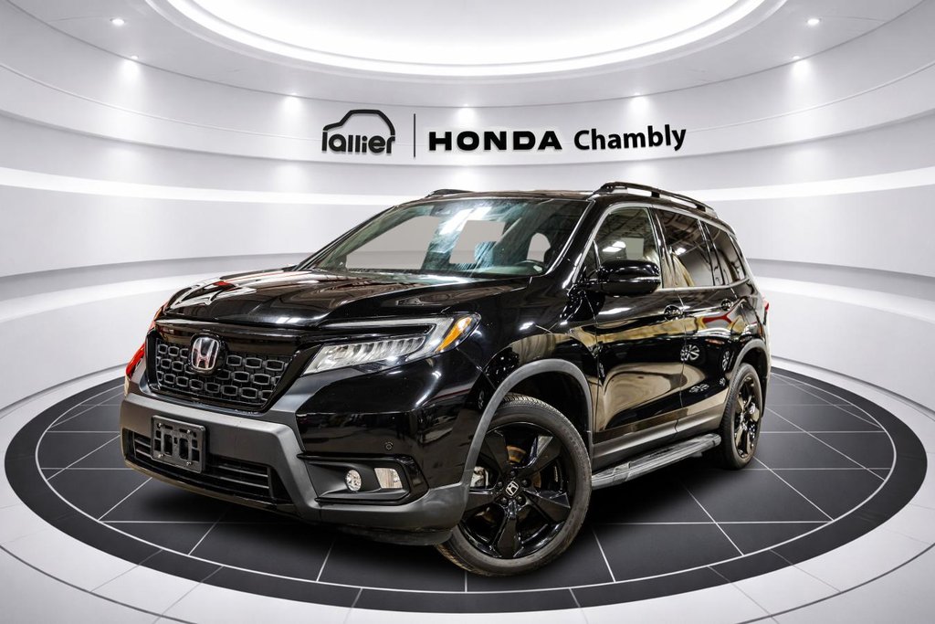 Honda Passport Touring AWD I CUIR I TOIT OUVRANT I CARPLAY I SIEGES CHAUFFANTS I CAMERA I MAGS I DEMARREUR I GPS I 2021 à Montréal, Québec - 1 - w1024h768px