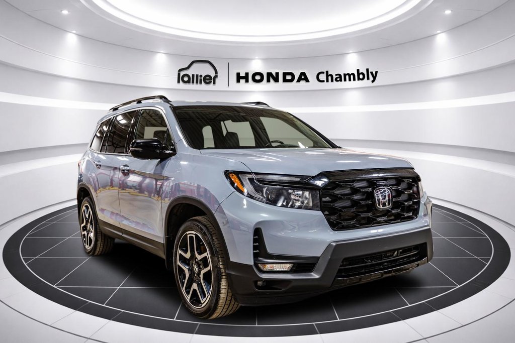 2022 Honda Passport Touring AWD I TOIT OUVRANT I CUIR I MAGS I CARPLAY I DEMARREUR I SIEGES ET VOLANT CHAUFFANTS in Montréal, Quebec - 9 - w1024h768px