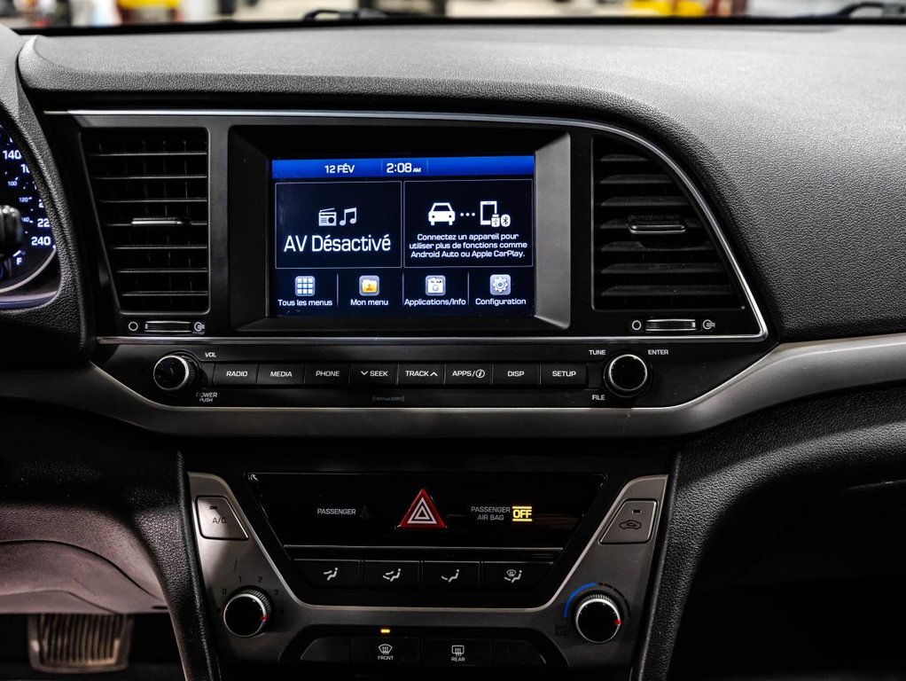 Hyundai Elantra GL SIEGES ET VOLANT CHAUFFANTS I CARPLAY I MAGS I CAMERA I SECURITE ACTIVE 2018 à Montréal, Québec - 23 - w1024h768px