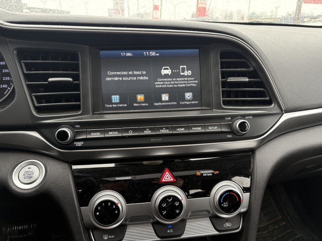 2020 Hyundai Elantra Preferred w/Sun & Safety Package CARPLAY I MAGS I SIEGES ET VOLANT CHAUFFANTS I  CAMERA I in , Quebec - 10 - w1024h768px