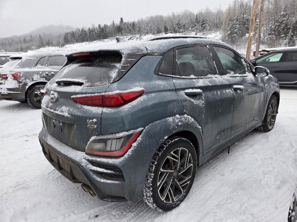 Hyundai Kona N-LINE | 1.6T | AWD | PACK ULTIMATE | 1 PROPRIETAIRE 2022 à , Québec - 3 - w1024h768px