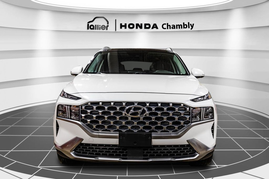2022 Hyundai Santa Fe Hybrid Luxry JAMAIS ACCIDENTÉ I CUIR I TOIT PANOTAMIQUE I SIEGES CHAUFFANTS ET VENTILÉS  I SECURITE ACTIVE in Montréal, Quebec - 2 - w1024h768px