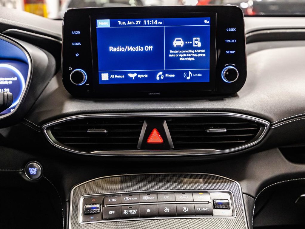 2022 Hyundai Santa Fe Hybrid Luxry JAMAIS ACCIDENTÉ I CUIR I TOIT PANOTAMIQUE I SIEGES CHAUFFANTS ET VENTILÉS  I SECURITE ACTIVE in Montréal, Quebec - 27 - w1024h768px