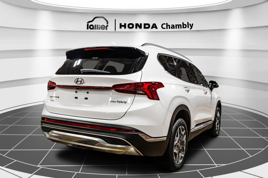 2022 Hyundai Santa Fe Hybrid Luxry JAMAIS ACCIDENTÉ I CUIR I TOIT PANOTAMIQUE I SIEGES CHAUFFANTS ET VENTILÉS  I SECURITE ACTIVE in Montréal, Quebec - 7 - w1024h768px