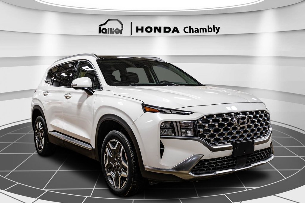 2022 Hyundai Santa Fe Hybrid Luxry JAMAIS ACCIDENTÉ I CUIR I TOIT PANOTAMIQUE I SIEGES CHAUFFANTS ET VENTILÉS  I SECURITE ACTIVE in Montréal, Quebec - 9 - w1024h768px
