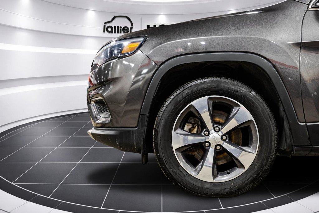 2019 Jeep Cherokee Limited 4x4 CUIR I SIGES EN CUIR CHAUFFANTS I DEMARREUR I CAMERA in Montréal, Quebec - 10 - w1024h768px