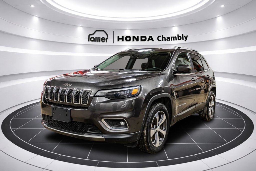 2019 Jeep Cherokee Limited 4x4 CUIR I SIGES EN CUIR CHAUFFANTS I DEMARREUR I CAMERA in Montréal, Quebec - 3 - w1024h768px