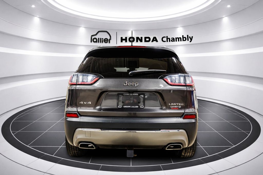 2019 Jeep Cherokee Limited 4x4 CUIR I SIGES EN CUIR CHAUFFANTS I DEMARREUR I CAMERA in Montréal, Quebec - 6 - w1024h768px