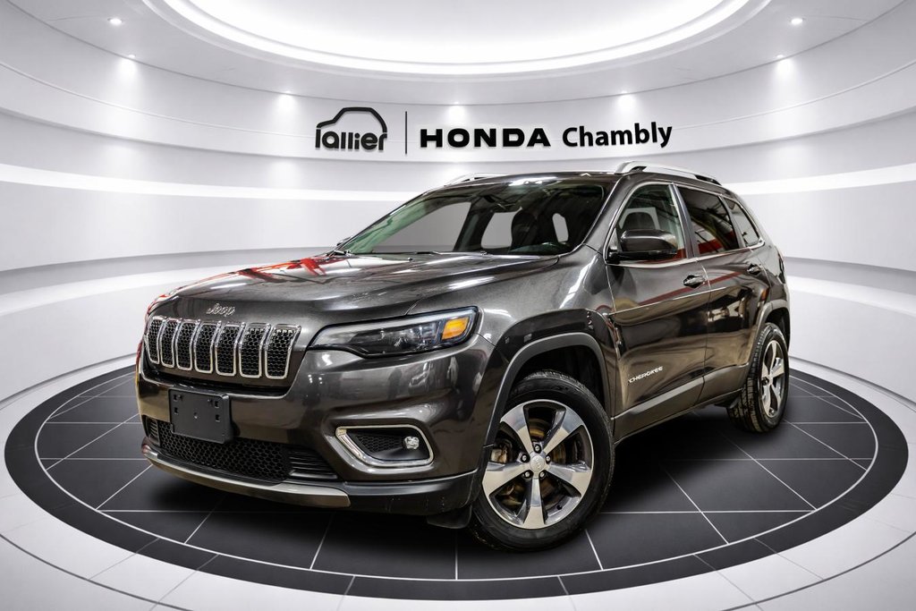 2019 Jeep Cherokee Limited 4x4 CUIR I SIGES EN CUIR CHAUFFANTS I DEMARREUR I CAMERA in Montréal, Quebec - 1 - w1024h768px