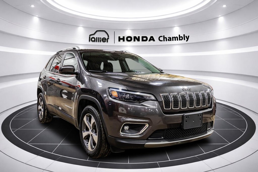 2019 Jeep Cherokee Limited 4x4 CUIR I SIGES EN CUIR CHAUFFANTS I DEMARREUR I CAMERA in Montréal, Quebec - 9 - w1024h768px