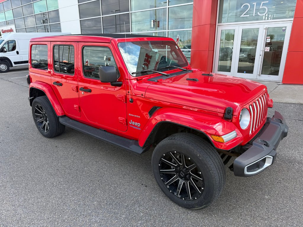 Jeep Wrangler 4xe Unlimited Sahara/UN PROPRIO/21 DOSSIERS ENTRETIEN 2021 à Lachenaie, Québec - 7 - w1024h768px