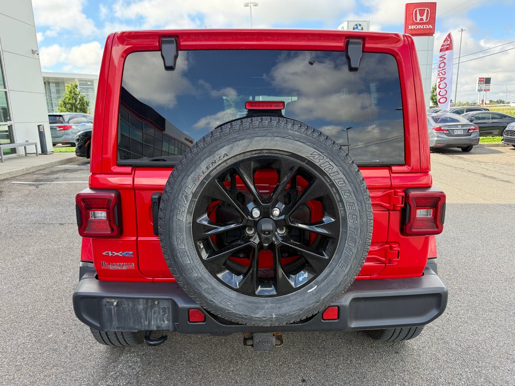 Jeep Wrangler 4xe Unlimited Sahara/UN PROPRIO/21 DOSSIERS ENTRETIEN 2021 à Lachenaie, Québec - 4 - w1024h768px