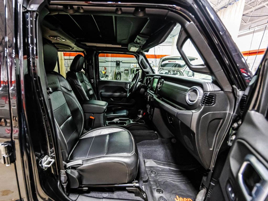 2020 Jeep Wrangler Sahara 4x4 SKYROOF I CUIR I JAMAIS ACCIDENTÉ I DEMARREUR I MAGS I SIEGES CHAUFFANTS I CAMERA in , Quebec - 18 - w1024h768px
