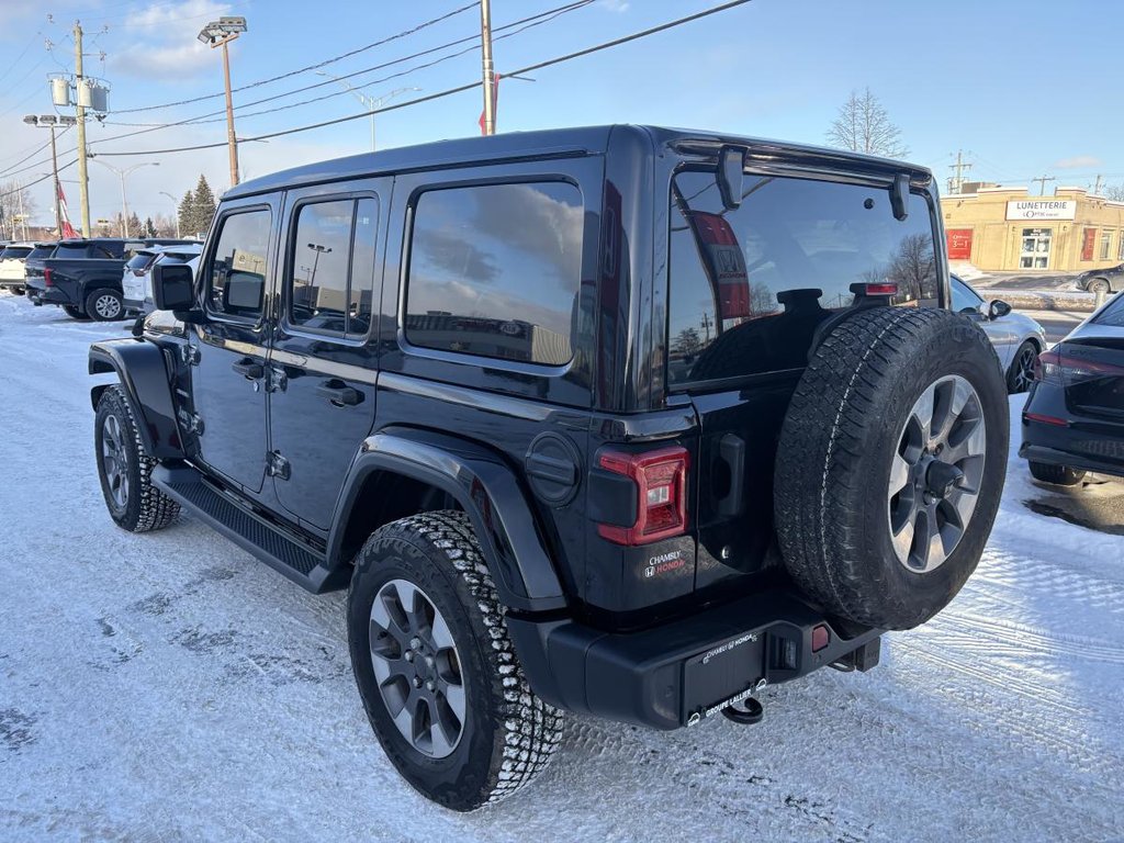 2020 Jeep Wrangler Sahara 4x4 SKYROOF I CUIR I JAMAIS ACCIDENTÉ I DEMARREUR I MAGS I SIEGES CHAUFFANTS I CAMERA in , Quebec - 4 - w1024h768px