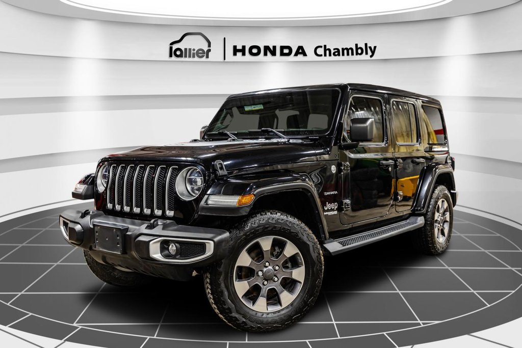 2020 Jeep Wrangler Sahara 4x4 SKYROOF I CUIR I JAMAIS ACCIDENTÉ I DEMARREUR I MAGS I SIEGES CHAUFFANTS I CAMERA in Montréal, Quebec - 1 - w1024h768px